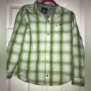 Calvin Klein button down Large 14/16